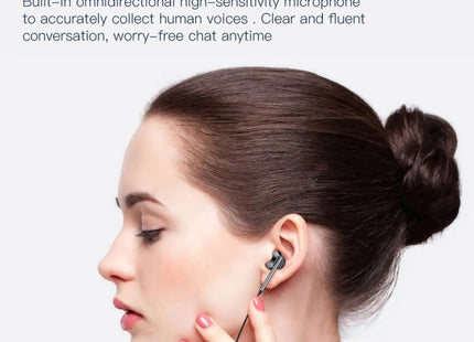 TOTU EP-3 In-Ear Wired Earphone Cable Length:1.2m, Plug Type:3.5mm(Black)