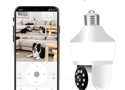 DP43 Bulb-type Motion Tracking Night Vision Smart Camera Supports Voice Intercom, DP43