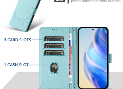 Honeycomb Embossing RFID Leather Phone Case, For iPhone XR, For iPhone XS Max, For iPhone 8 Plus / 7 Plus