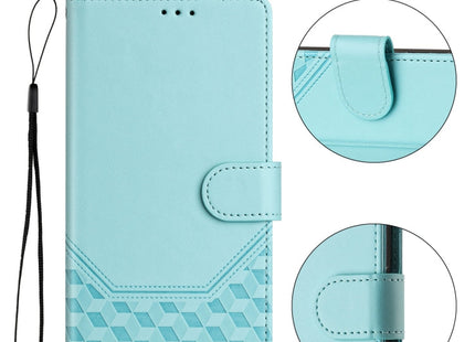 Honeycomb Embossing RFID Leather Phone Case, For iPhone XR, For iPhone XS Max, For iPhone 8 Plus / 7 Plus