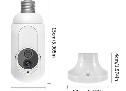 1080P Bulb Type WiFi Surveillance Camera Support Night Vision & Two-way Intercom & Motion Detection, K8