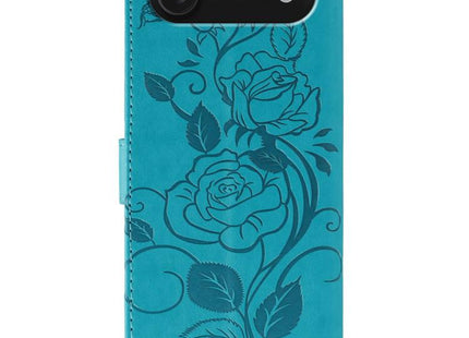 Rose Butterfly Embossed Leather Phone Case, For iPhone Air