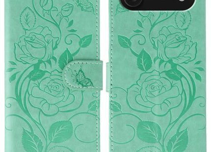 Rose Butterfly Embossed Leather Phone Case, For iPhone Air