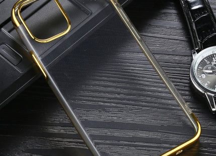 Three Stage Electroplating TPU Protective Soft Case, For iPhone 12 Pro Max