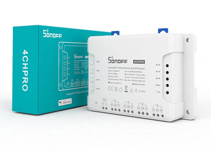 Sonoff 4CHPROR3 Mobile Phone Smart Home Switch Four-way Controller, Support Long-range Control Timing