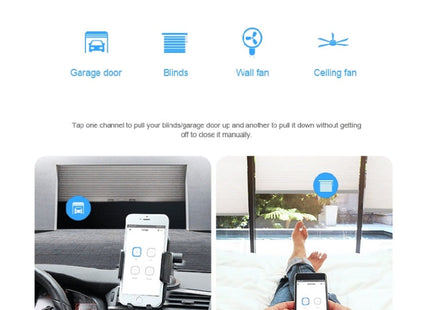 Sonoff 4CHPROR3 Mobile Phone Smart Home Switch Four-way Controller, Support Long-range Control Timing