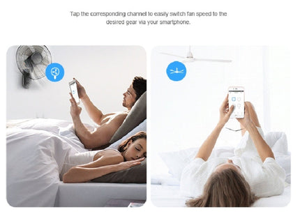 Sonoff 4CHPROR3 Mobile Phone Smart Home Switch Four-way Controller, Support Long-range Control Timing