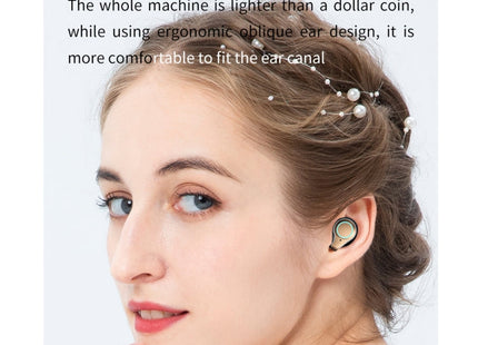 M18 Bluetooth 5.1 LED Display Screen Waterproof Wireless Bluetooth Earphone with Charging Box, M18