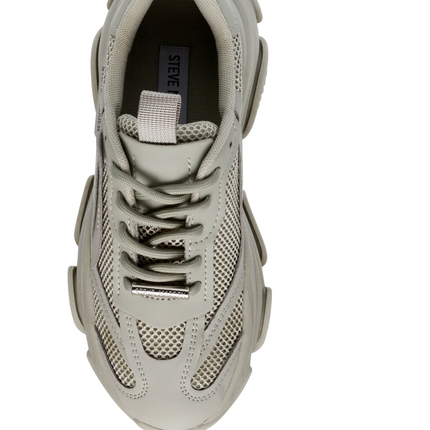 UK 5.5 Steve Madden Possession-E White Chunky Women’s Trainers – EU 39