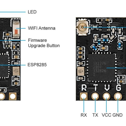 BetaFPV ELRS Nano Receiver (2.4Ghz / 868Mhz)