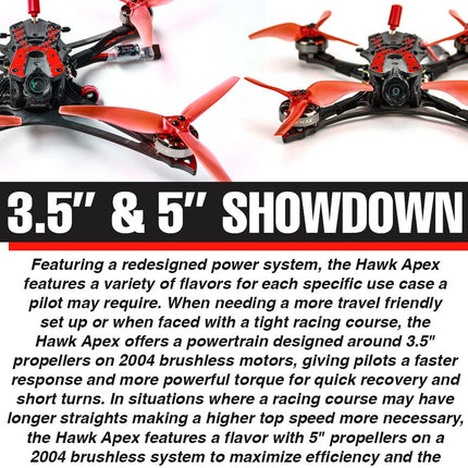 EMAX Hawk Apex 5" HDZero HD Racing Drone