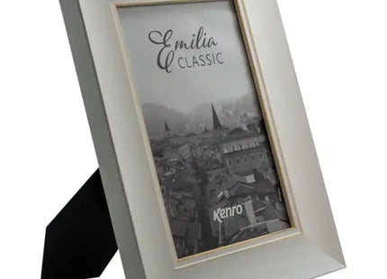 Kenro Emilia Classic 8x6 Photo Frame - White