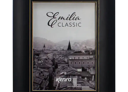 Kenro Emilia Classic 10x8 Photo Frame - Black