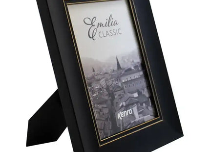 Kenro Emilia Classic 10x8 Photo Frame - Black