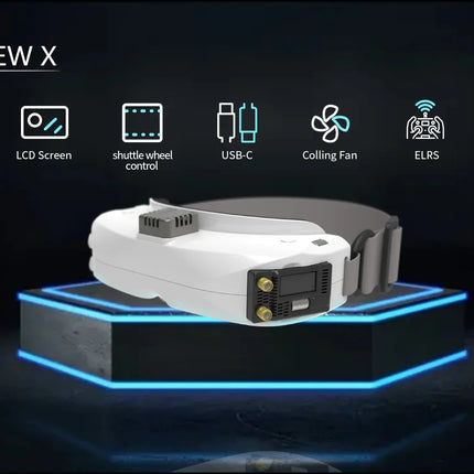 SkyZone SteadyView X Receiver Module (ELRS Backpack)