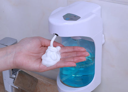 OH-Bubble Wall-mounted Desktop Dual-use Plastic Automatic Induction Foam Soap Dispenser