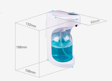 OH-Bubble Wall-mounted Desktop Dual-use Plastic Automatic Induction Foam Soap Dispenser