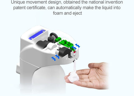 OH-Bubble Wall-mounted Desktop Dual-use Plastic Automatic Induction Foam Soap Dispenser