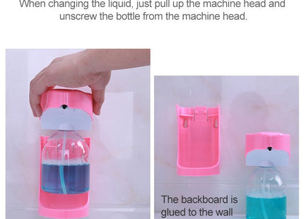 OH-Bubble Wall-mounted Desktop Dual-use Plastic Automatic Induction Foam Soap Dispenser