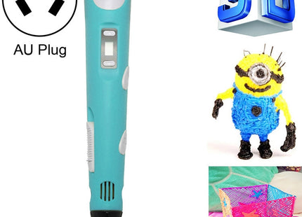 Hand-held 3D Printing Pen, AU Plug, AU Plug