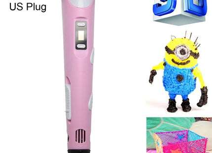 Hand-held 3D Printing Pen, US Plug, US Plug