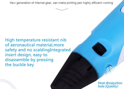 Hand-held 3D Printing Pen, US Plug, US Plug