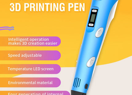 Hand-held 3D Printing Pen, US Plug, US Plug