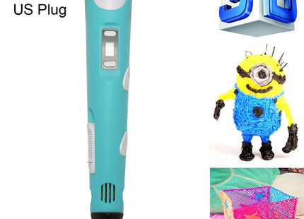 Hand-held 3D Printing Pen, US Plug, US Plug