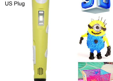 Hand-held 3D Printing Pen, US Plug, US Plug