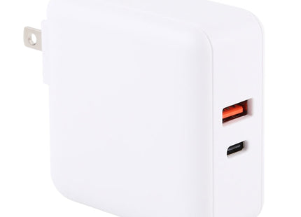 PD65W-A6 PD 65W 90 Degrees Foldable Pin Portable Multi-function USB Quick Charger, US Plug