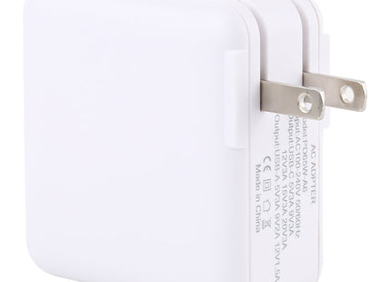 PD65W-A6 PD 65W 90 Degrees Foldable Pin Portable Multi-function USB Quick Charger, US Plug