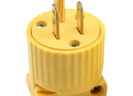 5-15P 125V Detachable Plug Adapter 15A Tripolar Power Adapter, US Plug