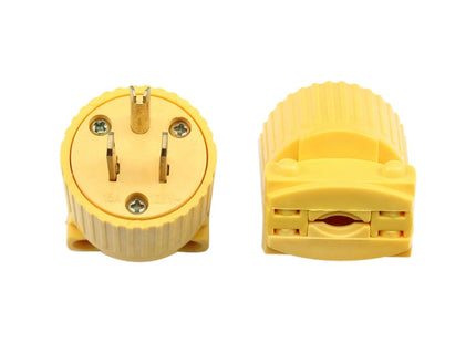 5-15P 125V Detachable Plug Adapter 15A Tripolar Power Adapter, US Plug