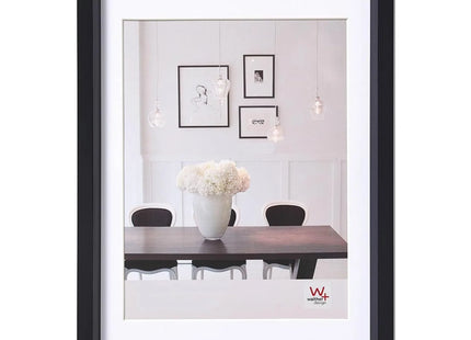 Walther Steel Style Photo Frame Black 18x12 Inch