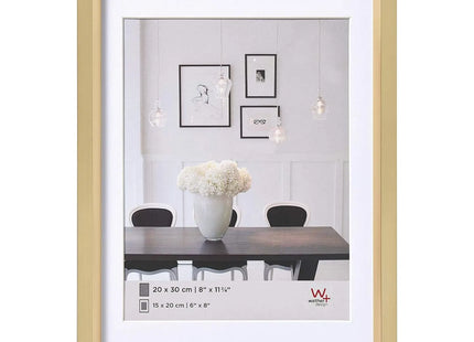 Walther Steel Style Photo Frame Gold 20x16 Inch