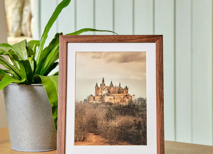 Kenro Envoy Classic Photo Frame 7×5" with 6×4" Mat - Brown