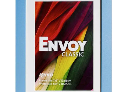 Kenro Envoy Classic Photo Frame 8x6" with 7x5" Mat - Blue