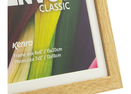 Kenro Envoy Classic Photo Frame A4 with 9x6" Mat - Natural
