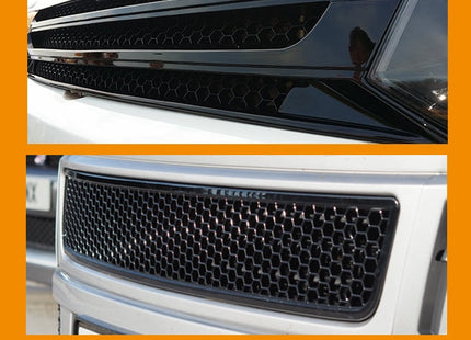 For VW T5.1 Transporter Van Front Styling Gloss-Black Package (2pcs) Painted and Ready to Fit