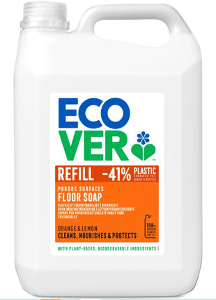 Ecover Floor Soap Orange & Lemon - 5ltr