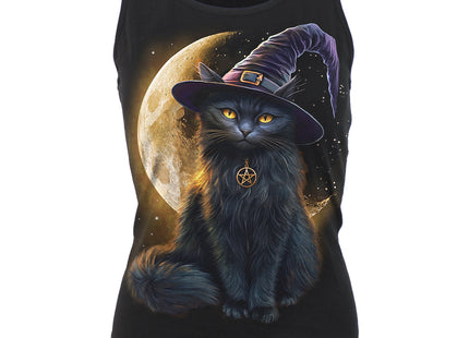 FAMILIAR MAGIC - Razor Back Top Black