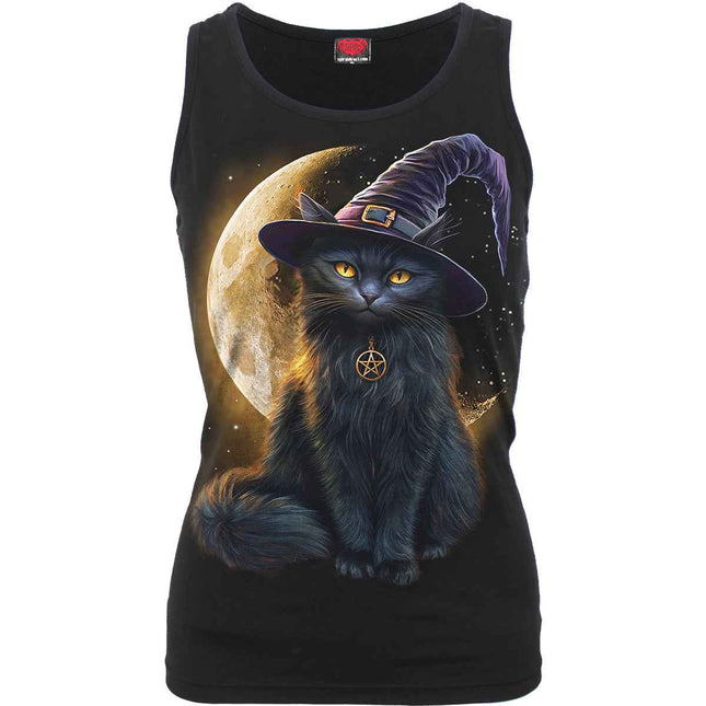 FAMILIAR MAGIC - Razor Back Top Black