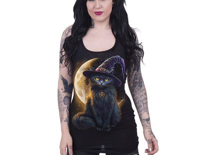 FAMILIAR MAGIC - Razor Back Top Black