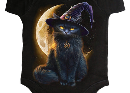 FAMILIAR MAGIC - Baby Sleepsuit Black