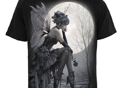 REFLECTIONS - Front Print T-Shirt Black