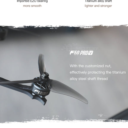 TMotor F60 PRO V Motor (1750kV, 1950kV, 2020 kV, 2550kV)