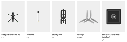 iFlight Nazgul F6D V2 HD530 BNF DJI O4