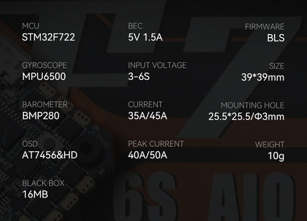 T-Motor F7 35A AIO Flight Controller