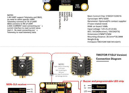 T-Motor F7 HD Flight Controller