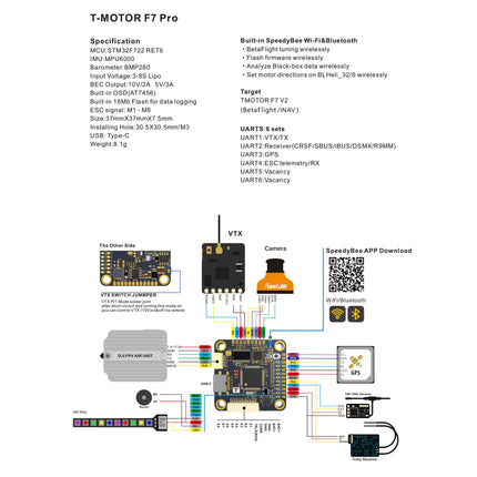 T-Motor F7 Pro Flight Controller
